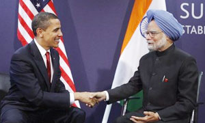 The US now sees India as an 'emerging power' and wants to work with it on the global front.