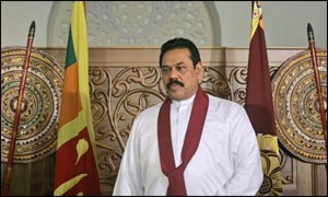 Sri Lankan President Mahinda Rajapaksa has called for early elections.