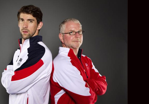 The greatest Olympian and his coach