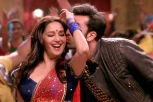 Ranbir Kapoor took four takes to kiss Madhuri