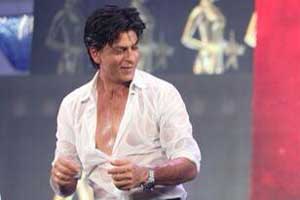 Shah Rukh Khan's 'shower dance' in Chennai