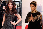 Aishwarya Rai on the Cannes red carpet in Sabyasachi, Elie Saab
