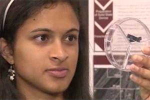 Indian American teen Eesha Khare invents wondrous 20-sec charger, Google eyes bid Indian American teen Eesha Khare invents wondrous 20-sec charger, Google eyes bid