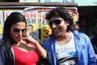 Veena Malik promotes new film at red light area