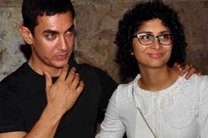 Aamir Khan's wife Kiran takes tips from him for debuting as film presenter