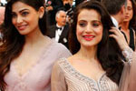 Ameesha Patel is a desi girl at Cannes