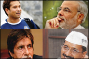 Narendra Modi, Arvind Kejriwal, Sachin Tendulkar, Amitabh Bachchan figure in global most-admired list