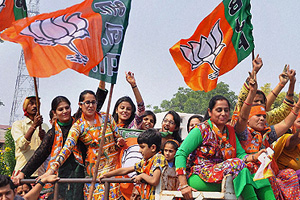 Haryana elections results: BJP celebrates as Narendra Modi juggernaut rolls over oppn