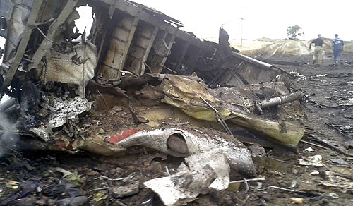 Missile Downs Malaysia Airlines Flight MH17 Over Ukraine, 298 Killed