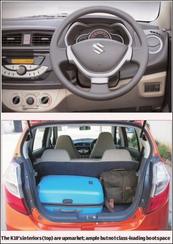 Maruti Alto K10 interior