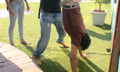 Armaan Kohli performing the task